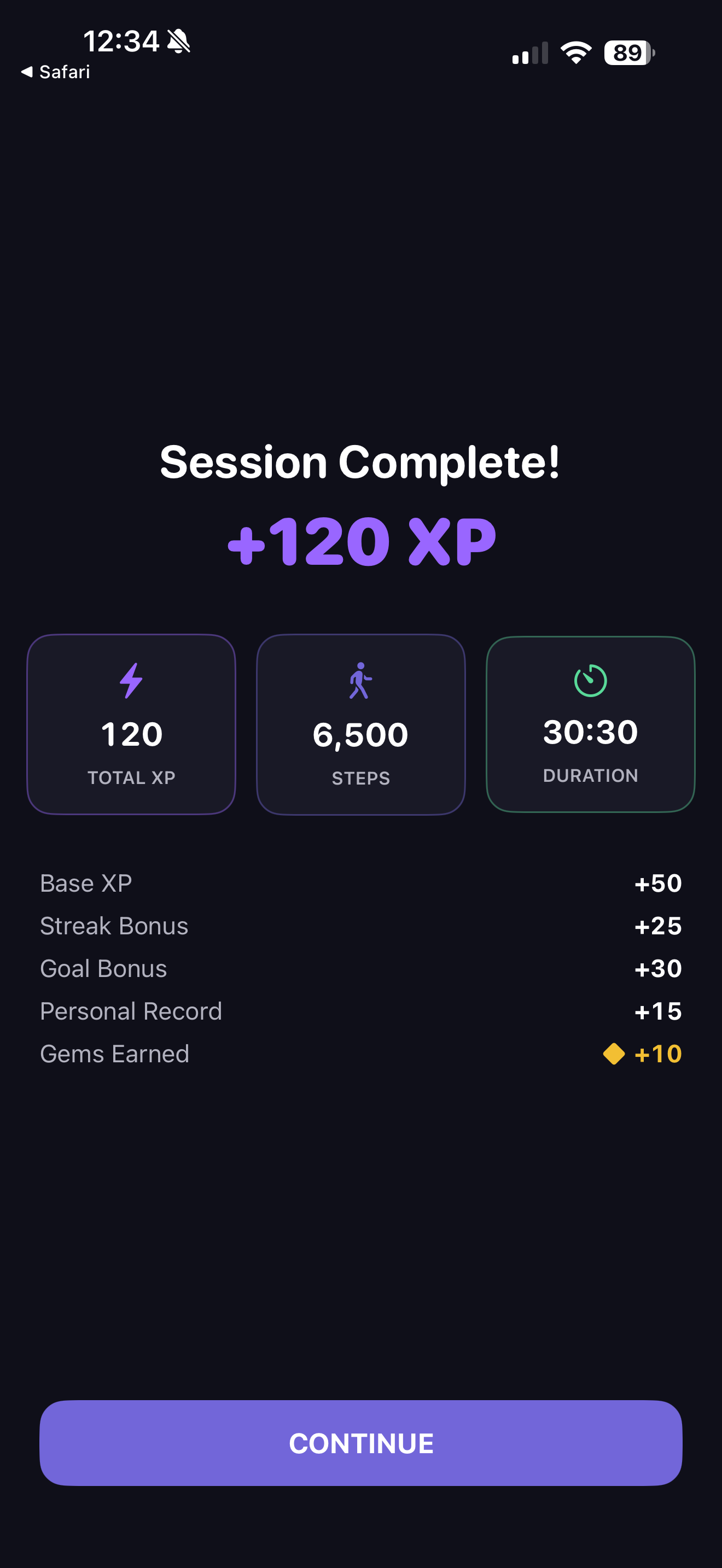 UnStationary Session Complete